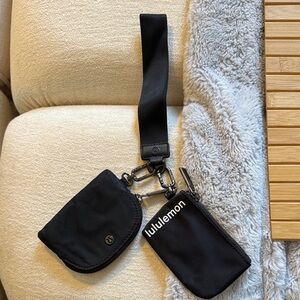 NWOT - lululemon Dual Pouch Wristlet